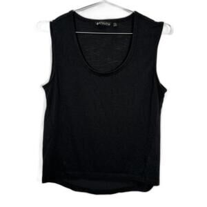 Black Athleta Modal Blend Tank Top Large